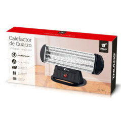 Estufa de Cuarzo 3 Niveles de Calor  400-800-1200W | Calefactor con Tubos de Cuarzo | Radiador con Protección Anti-Vuelco