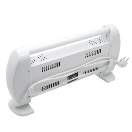 Chauffage à quartz à 3 niveaux de puissance (400-800-1200 W) | Chauffage tubulaire à quartz | Radiateur avec système anti-bascul