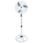 16-Zoll-Standventilator | 2er-Pack Ventilatoren mit 3 Geschwindigkeitsstufen und oszillierendem Kopf | Höhenverstellbar bis 1,3