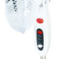 16" Pedestal Fan | Pack of 2 Fans with 3-Speed Oscillating Head | Adjustable Height 1.3m | 45W Power