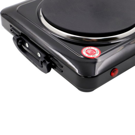 Electric Stove with 1 Burner | Electric Cooktop with 5 Temperature Levels | Portable Stove 22x25x6.8cm | Camping Stove