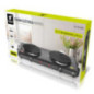 Hornillo Electrico 2 Fuegos | Placa Cocina Electrica 5 Niveles de Temperatura | Cocina Portatil 46x25x6,8cm | Placa para Camping