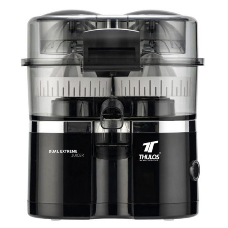 Professional Double-Head Electric Juicer | Continuous Pour Electric Orange Juicer | Juice Extractor