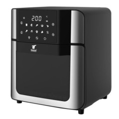 15-Liter-Heißluftfritteuse | Programmierbare 2000-W-Heißluftfritteuse mit Timer | Ölfreie Fritteuse mit Touchpanel