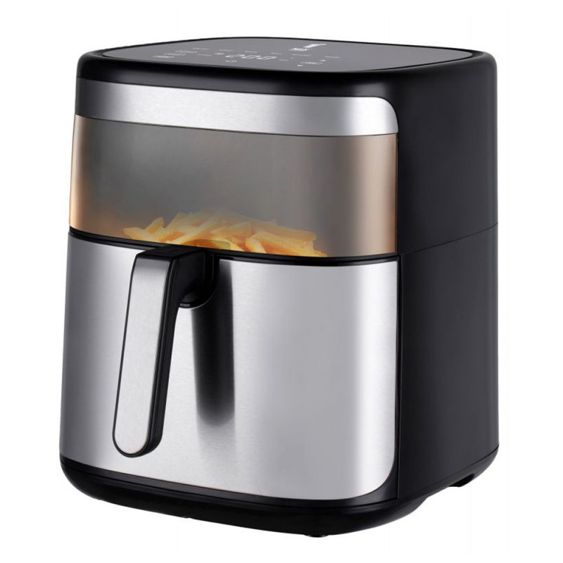 Fritadeira Elétrica de 10 Litros | Fritadeira Programável de 1700W com Timer | Fritadeira sem Óleo com Painel de Toque