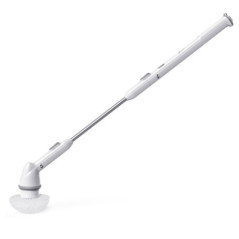 Brosse de nettoyage télescopique sans fil | Brosse rotative avec manche extensible antidérapant | Brosses interchangeables