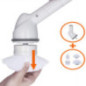 Brosse de nettoyage télescopique sans fil | Brosse rotative avec manche extensible antidérapant | Brosses interchangeables Brosse de nettoyage télescopique sans fil | Brosse rotative avec manche extensible antidérapant | Brosses interchangeables