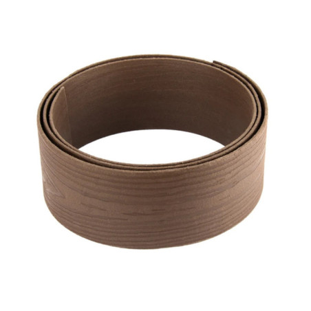 Brown Composite Edging | Defines Gardens and Pathways with a Natural Finish | Flexible and Durable | 13 cm × 12.2 m
