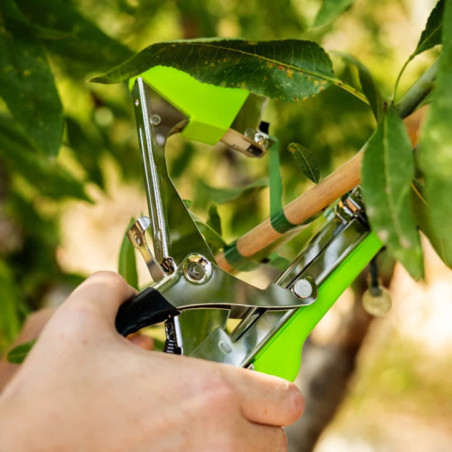 Maquina de Atado Manual | Sujeta Firmemente Plantas y Ramas | Ideal para Amarrar Rapidamente Plantas, Ramas y Tutores