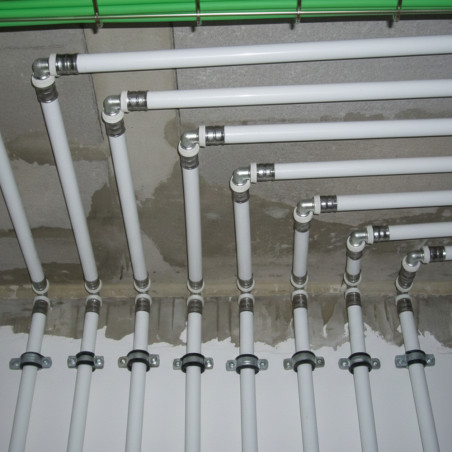 Entroque Macho ½” para Tubo Multicapa 20 mm para Fontanería | Racor de Prensado para Tubo Multicapa | Conector de Laton