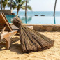 2.4m Heather Screen for Garden, Pool and Beach Umbrellas | Natural Privacy Screen