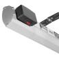Orbegozo 2000W Infrarot-Terrassenheizstrahler, elektrischer Heizkörper für drinnen und draußen + verstellbares Stativ
