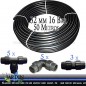 Tuberia agua potable 32mm 16 bar 50m PE100 alta densidad. Incluye 5 codos, 5 tes y 3 enlaces