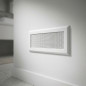 Rejilla Aireación Metal con Premarco 20x8 cm Blanco | Ventilación y Conductos