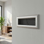 Metal Ventilation Grille with Pre-frame 20x8 cm Steel | Ventilation and Ducts