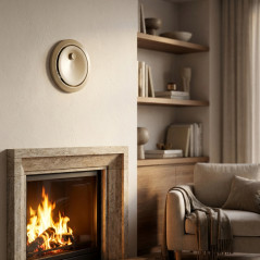 Hot Air Outlet Ø100 mm | Diffuser for Heating Ducts, Chimneys and Stoves