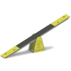 Galvanized Agility Dog Seesaw 300x36x60 cm | Canine Training Circuit Seesaw