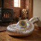 Tubo Salida Chimenea Conducto Térmico 140ºC Ø127 mm Extensible 10 m | Distribución Aire Caliente