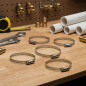 Pack 5 Abrazadera Acero Inoxidable 55-170 mm | Instalaciones Fontanería y Riego