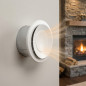 Verstellbarer Warmluftauslass Ø80 mm | Verstellbarer Diffusor für Heizungskanäle, Kamine und Öfen
