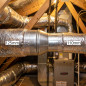 Galvanized Steel Hot Air Distribution Reducer 125-110 mm | Air Ducts