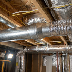 Reducción Acero Galvanizado Distribución Aire Caliente 150-125 mm | Conductos de Aire