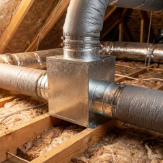 Boîte de réduction en Y pour la distribution d'air chaud 1x150 mm 2x100 mm | Conduits d'air