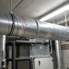 Heißluftverteilerhülse aus verzinktem Stahl, Ø 150 mm | Luftkanäle