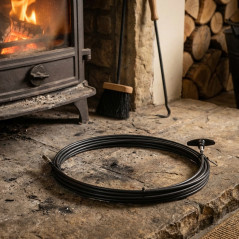 Cabo universal para limpeza de chaminés, 7 m Ø6 mm | Limpeza de dutos e chaminés
