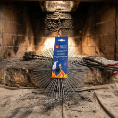Erizo Deshollinador Cuadrado Acero 30x30 mm | Limpieza Chimeneas y Conductos