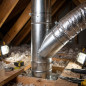45° Galvanized Steel Tee for Hot Air Distribution, 3 Outlets Ø125 mm | Air Ducts