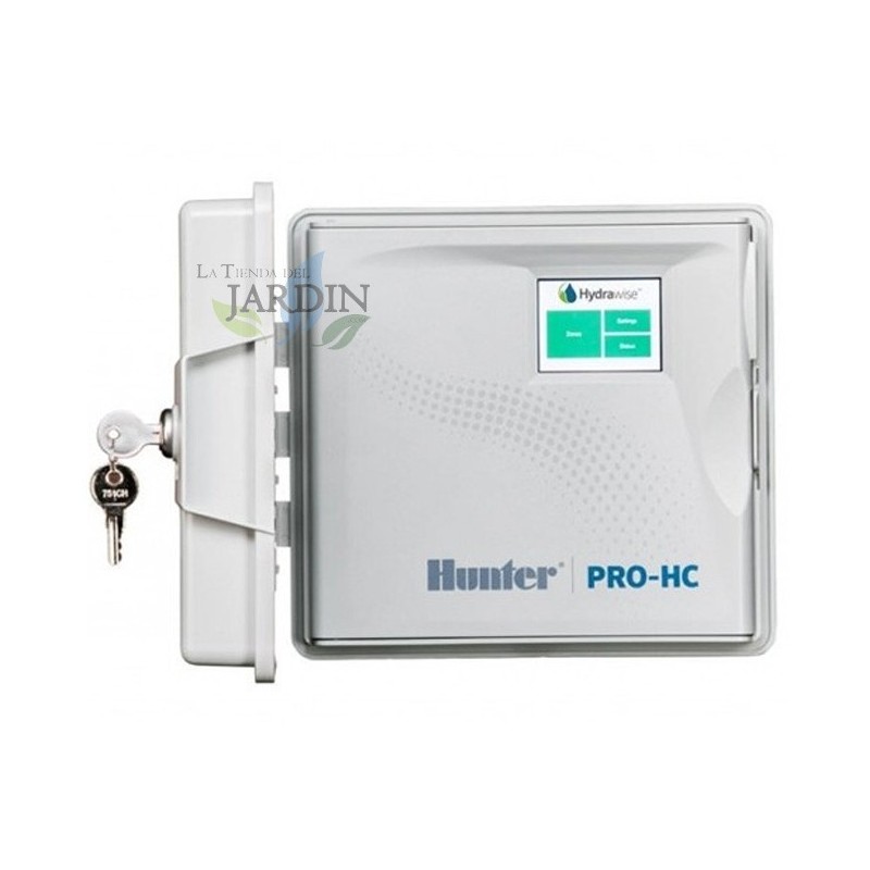 Programador de riego Wifi Hydrawise 6 Zonas Exterior Hunter