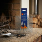 Erizo Deshollinador Cuadrado Acero 20x20 mm | Limpieza Chimeneas y Conductos