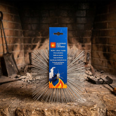 Erizo Deshollinador Cuadrado Acero 30x30 mm | Limpieza Chimeneas y Conductos