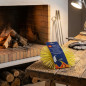 Erizo Deshollinador Redondo Nylon Ø30 cm Rosca M12/175 con Anilla | Limpieza Chimeneas