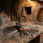 Rectangular Steel Chimney Sweep Hedgehog 40x25 mm | Chimney and Flue Cleaning