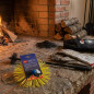 Erizo Deshollinador Redondo Nylon Ø20 cm Rosca M12/175 con Bola | Limpieza Chimeneas