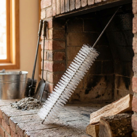 Nylon Chimney Brush 0.5 m Brush 20x3 cm | Flue Cleaning