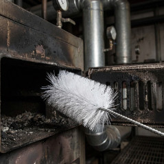 Boiler and Chimney Cleaning Brush Nylon 1 m Brush 13x7 cm | Professional Use