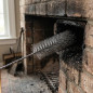 Escobillón Deshollinador Chimenea Acero 0,5 m Escobilla 20x3 cm | Limpieza Conductos