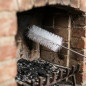 Escobillón Deshollinador Chimenea Nylon 0,5 m Escobilla 20x3 cm | Limpieza Conductos