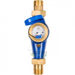 Compteur d'eau Hunter HC-075-FLOW-B pour programmateurs d'arrosage. Filetage mâle 3/4'' DN 20mm