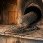 Escobillón Limpieza Calderas y Chimeneas Acero 1 m Escobilla 13x8 cm | Uso Profesional
