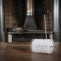 Boiler and Chimney Cleaning Brush Nylon 1 m Brush 13x8 cm | Professional Use