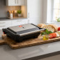 1000-W-Panini-Grill/Sandwichmaker | Antihaftbeschichteter Mehrzweck-Elektrogrill | 180°-Öffnungswinkel | Rutschfeste Füße