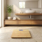 Bascula de Baño Digital de Madera | Peso Baño con Precision de 50gr | Capacidad Maxima 180kg | 28x28x30cm | Indicador en Kg o Lb Bascula de Baño Digital de Madera | Peso Baño con Precision de 50gr | Capacidad Maxima 180kg | 28x28x30cm | Indicador en Kg o Lb