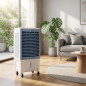 Refroidisseur d'air évaporatif portable | 3 vitesses | Réservoir de 60 L | Minuterie 12 h avec télécommande