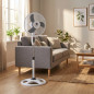 16" Pedestal Fan | Fan with 3-Speed Oscillating Head | Adjustable Height 1.3m | 45W Power | 3 Blades