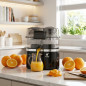 Professional Double-Head Electric Juicer | Continuous Pour Electric Orange Juicer | Juice Extractor