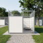 Mixed Front Dog Kennels 150x185 cm with Door | Dog Kennel